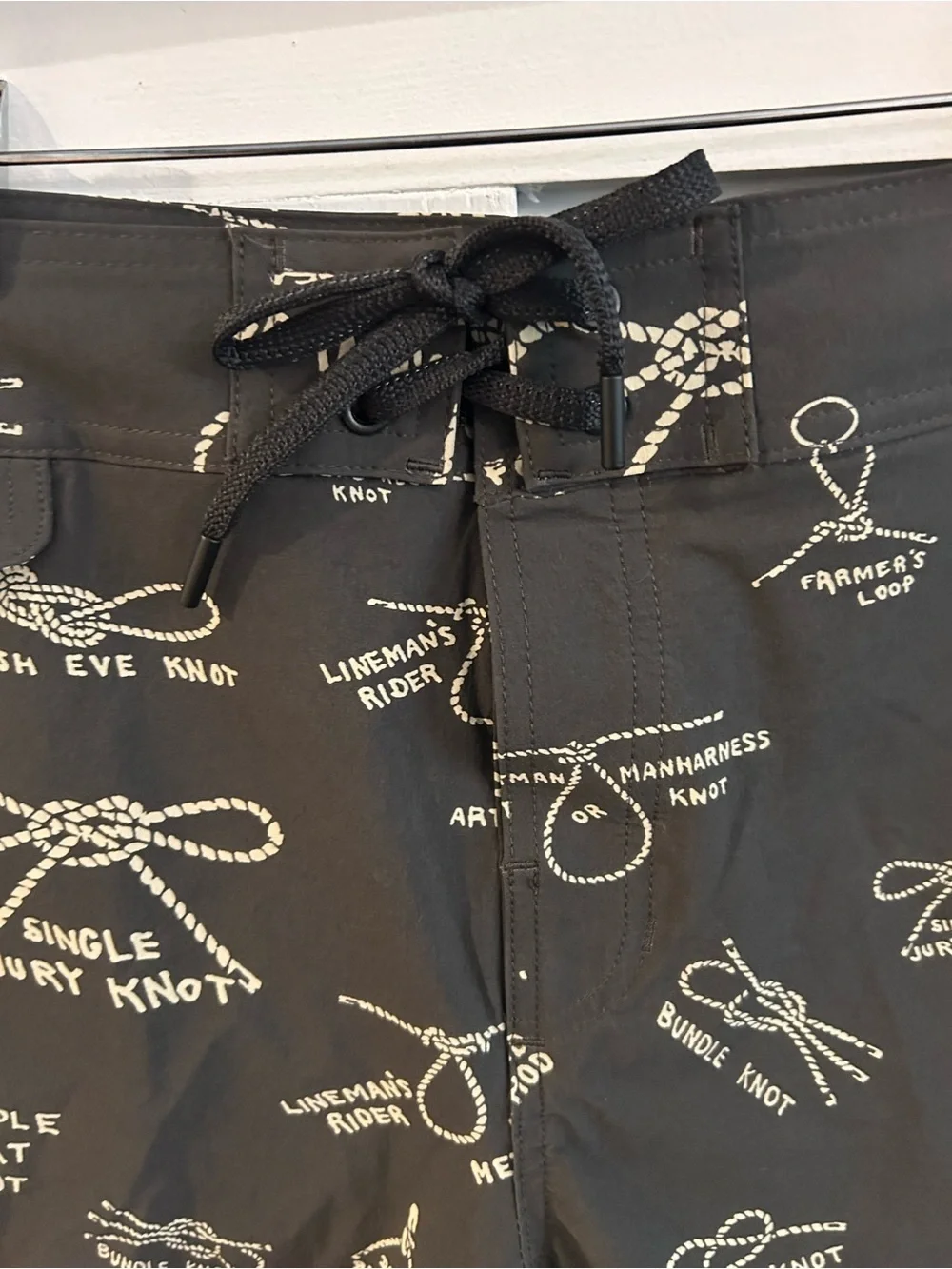 Filson Mens Glacier Bay Trunks nautical knots swim